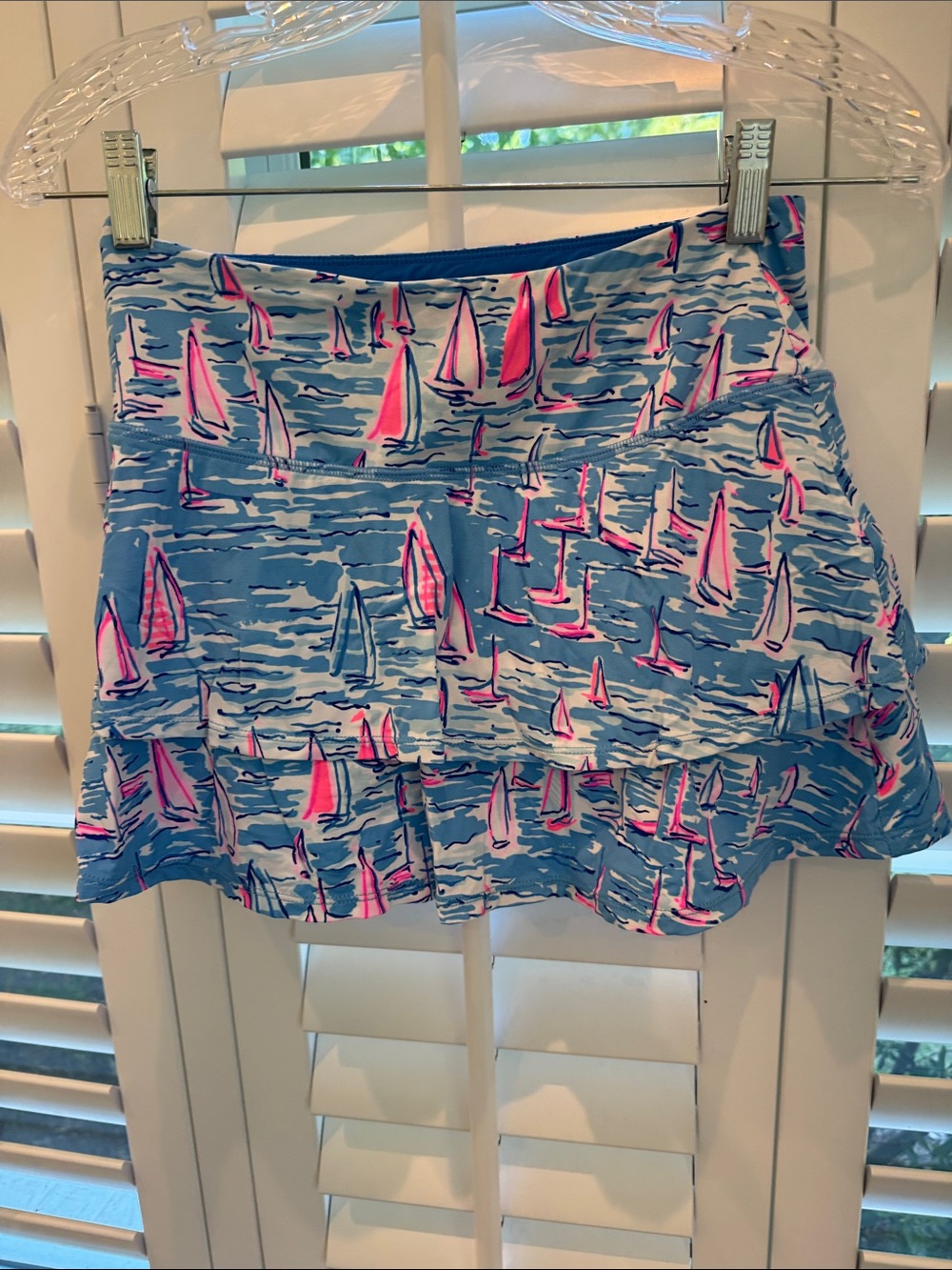 Lilly Pulitzer Luxletic Adlai Skort in Boatylicious